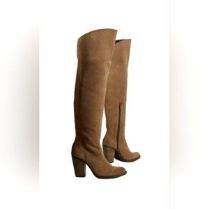 Tan Over-the-Knee Boots